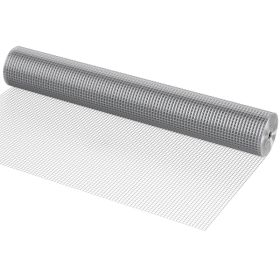 Hardware Cloth 1/2 Inch 48 Inch X 50 Ft 19 Gauge Chicken Wire Fence, Hot-Dip Galvanized After Welding Metal Wire Mesh Roll, Garden Plant Welded F (Option: default)
