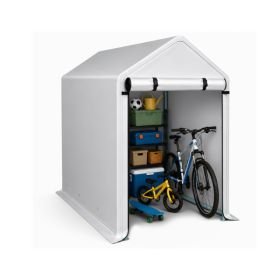 3x6 FT Storage Shed, Heavy Duty Bike Tent (Option: 73664562)